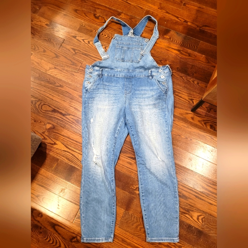 Torrid Women's Denim Overalls Sz 14